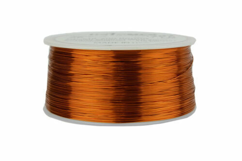Magnet Wire 26 Gauge AWG Enameled Copper 630 Feet Coil Winding and Crafts  200C: : Industrial & Scientific